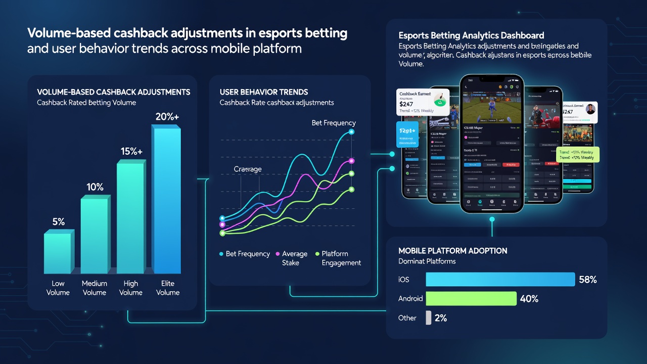 Mobile Nutzertrends bei volumenbasierten Cashbacks in Esports-Wetten während Großturnieren